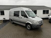 tweedehands Mercedes Sprinter 316 2.2 CDI 366 DC Automaat LANG HOOG Dubbele Cabine 6PERSN Airco cruise control Elk. Ramen