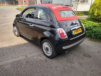 Occasion Fiat 500C Easy 86 PK (63 kW) 2013 Zwart, metallic lak Cabriolet