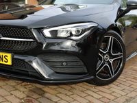 tweedehands Mercedes CLA200 Shooting Brake 163PK 7G-DCT Business Solution AMG + 18"/ Nav/ Camera/ Full-LED/ Park-Assist/ NL auto