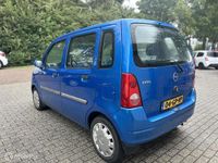 Occasion Opel Agila Comfort 75 PK (55 kW) 2001 Blauw Hatchback