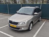 Occasion Skoda Fabia Dynamic 86 PK (63 kW) 2010 Beige Stationwagen