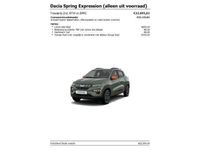 tweedehands Dacia Spring Expression
