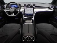 Occasion Mercedes C300 AMG line 2024 Zilver (metallic) Stationwagen