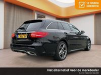 tweedehands Mercedes E300 C-KLASSE Estate AMGBusiness Solution AMG Limited - 12 MND GARANTIE | Widescreen | Leder | LED+ | Trekhaak | DAB+ -RIJKLAAR