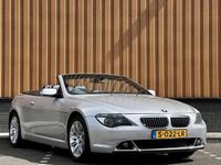 tweedehands BMW 645 Cabriolet Cabrio 645Ci S | Cruise Control | Stuurverwarming | Parkeersensoren | Stoelverwarming | Memorystoel | Elektrisch Windscherm | Airconditioning |