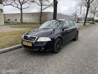 Occasion Skoda Octavia RS 200 PK (147 kW) 2008 Zwart Stationwagen
