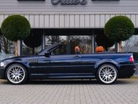 tweedehands BMW M3 Cabriolet 3-SERIE E46 SMG Nederlandse Auto Dealer Onderhouden Carbonschwarz