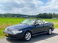Occasion Saab 9-3 Cabriolet 131 PK (96 kW) 1998 Blauw, metallic lak Cabriolet