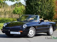 Occasion Alfa Romeo Spider 128 PK (94 kW) 1990 Zwart Cabriolet
