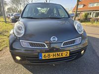 Occasion Nissan Micra Acenta 80 PK (58 kW) 2009 Zwart Hatchback