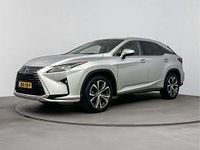 Occasion Lexus RX450h Luxury Line 313 PK (230 kW) 2018 Sonic titanium (grijs metallic) SUV