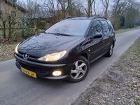Occasion Peugeot 206 109 PK (80 kW) 2005 Zwart Stationwagen