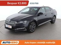Occasion Skoda Superb LAURIN & KLEMENT 218 PK (160 kW) 2023 Zwart Hatchback