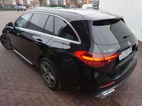 Occasion Mercedes C300e AMG line 2022 Zwart Stationwagen