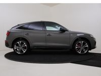 tweedehands Audi Q5 Sportback 50 TFSI e quattro 299 S tronic S edition Automatisch | Bekleding Stof/leder S-line | Achteruitrijcamera | soundsystem | Aut. dimmende binnenspiegel | Matrix LED-koplampen | Panorama-glasdak | Verwarmbare voorstoelen | Stoelen voor,