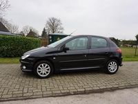 Occasion Peugeot 206 Forever 75 PK (55 kW) 2008 Zwart Hatchback