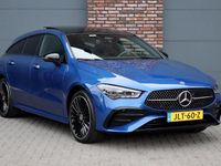 Occasion Mercedes CLA250e Shooting Brake AMG line 218 PK (160 kW) 2024 Blauw Stationwagen