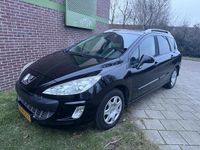 Occasion Peugeot 308 SW 120 PK (88 kW) 2009 Zwart Stationwagen