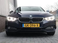 tweedehands BMW 428 4-SERIE Gran Coupé i 245 pk High Executive Luxury-line / NL-auto/ Schuifdak/ Sportstoelen/ Leder/ H&K-sound/ HUD/ Camera/ Keyless/ Stoel.verw/ Climate/ Cruise-controle/ Trekhaak/ 19 inch lmv