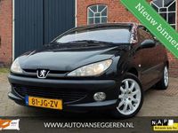Occasion Peugeot 206 CC 136 PK (100 kW) 2002 Zwart Cabriolet