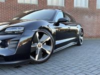 Occasion Porsche Taycan Sport Turismo 300 kW (408 PK) 2022 Zwart (metallic) Stationwagen