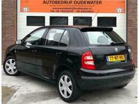 tweedehands Skoda Fabia 1.4 74KW 2004 Zwart 81DKM NAP!/Airco/Nwe APK!