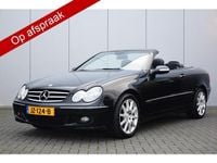 Occasion Mercedes CLK200 Avantgarde 184 PK (135 kW) 2007 Zwart Cabriolet