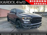 tweedehands Dodge Ram PICKUP 1500 5.7 V8 4x4 Crew Cab Big Horn special Night Edition | Incl lederen bekleding | LPG | Trekhaak 13-polig | NOG 3 OP VOORRAAD!!! |Nieuw Rijklaarprijs INCL LPG & Trekhaak 13-polig