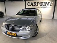 tweedehands Mercedes S320 CDI Lang 2008 Schuifdak Softclose Camera Navi Leer Volle uitvoering