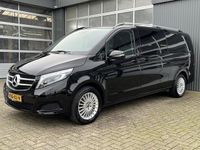 tweedehands Mercedes V250 191pk lang XXL L3 2x schuifdeur Airco Cruise controle Trekhaak Elektrische achterklep/schuifdeuren Achteruitrijcamera Parkeerhulp Telefoonverbinding Euro 6