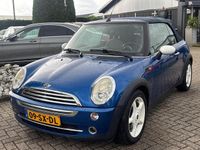 Occasion Mini Cooper Cabriolet Chili 116 PK (85 kW) 2006 Blauw Cabriolet