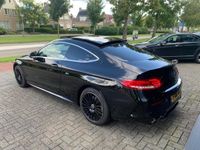 tweedehands Mercedes S63 AMG C-KLASSE Coupé 180 Ambition | UITV. AMG| PANO | HUD | Dealer Onderhouden |