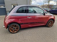 tweedehands Fiat 500 1.4-16V Pop leer,stoelverwarming,pdc,schuifdak