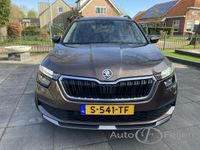 tweedehands Skoda Kamiq 1,0 Tsi 81Kw Dsg Automaat Camera Pdc ECC Clima Cruise Stoel verwarming App Car 1.0 TSI DSG Automaat Ambition Camera Stoel verwarming Cruise Clima Led