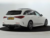 Occasion Mercedes C300 AMG line 2024 Wit Stationwagen