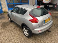 tweedehands Nissan Juke 1.6 Acenta 117pk 2e eig Automaat Clima Cruise Trekhaak 1250kg