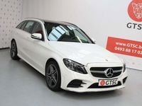 Occasion Mercedes C220 AMG line 194 PK (142 kW) 2020 Wit Stationwagen