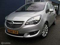 tweedehands Opel Meriva 1.4 Turbo 140 Pk Cosmo Leder FlexFit fietsendrager Navi NL auto