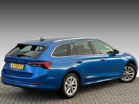 Occasion Skoda Octavia First Edition 150 PK (110 kW) 2020 Blauw (metallic) Stationwagen