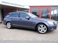 tweedehands Mercedes 180 C-KLASSE EstateCGI 156pk BlueEFFiciency Avantgarde Aut. Clima|Half leder|Navi|LMV