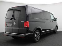 tweedehands VW Caravelle TRANSPORTERDC 2.0 TDI L2H1 4Motion 204PK DSG Dubbele cabine, Achterdeuren, standkachel, stoelverwarming voor, leder, elek. schuifdeuren, navigatie, adaptive cruise, Discover Pro, alarm, 17'' lichtmetaal