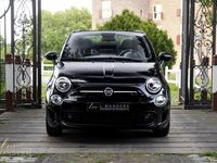 tweedehands Fiat 500C 1.2 Rockstar 2020 Zwart | Cabrio | Benzine | Leder | Airco | Roc