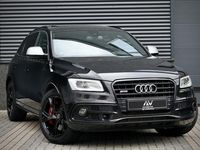 tweedehands Audi SQ5 3.0 TDI Competition 326 PK Grijs kenteken | Pano | ACC | Memory | Carbon | B&O | Trekhaak | Camera | Standkachel | 21'' velgen