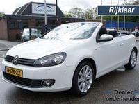 Occasion VW Golf Cabriolet Edition 105 PK (77 kW) 2014 Wit, andere lak Cabriolet