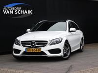 Occasion Mercedes C200 AMG line 184 PK (135 kW) 2015 Wit Stationwagen