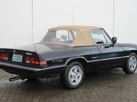 Occasion Alfa Romeo Spider 128 PK (94 kW) 1987 Zwart Cabriolet