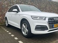 tweedehands Audi Q5 2.0 Tfsi Quattro 252pk S Tronic 2018 Wit Rsstoelen