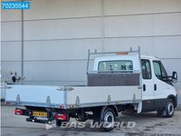 tweedehands Iveco Daily 35S14 Open laadbak 3500kg trekhaak Euro6 Airco Cruise Pritsche Pickup Airco Dubbel cabine Trekhaak Cruise control