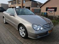 tweedehands Mercedes 200 CLK-KLASSE CabrioletK AUT|NAVIGATIE|TREKHAAK|PDC|LEDER|AIRCO|ZEER MOOI