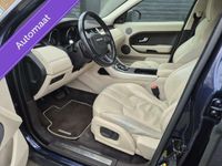 Occasion Land Rover Range Rover evoque Prestige 241 PK (177 kW) 2014 Blauw SUV